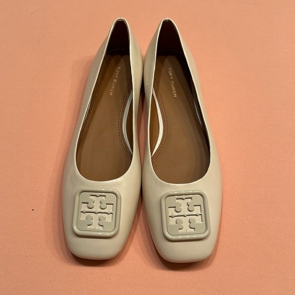 Tory Burch Shoes - New Tory Birch, Georgia square toe leather, ballet flats. Size 8